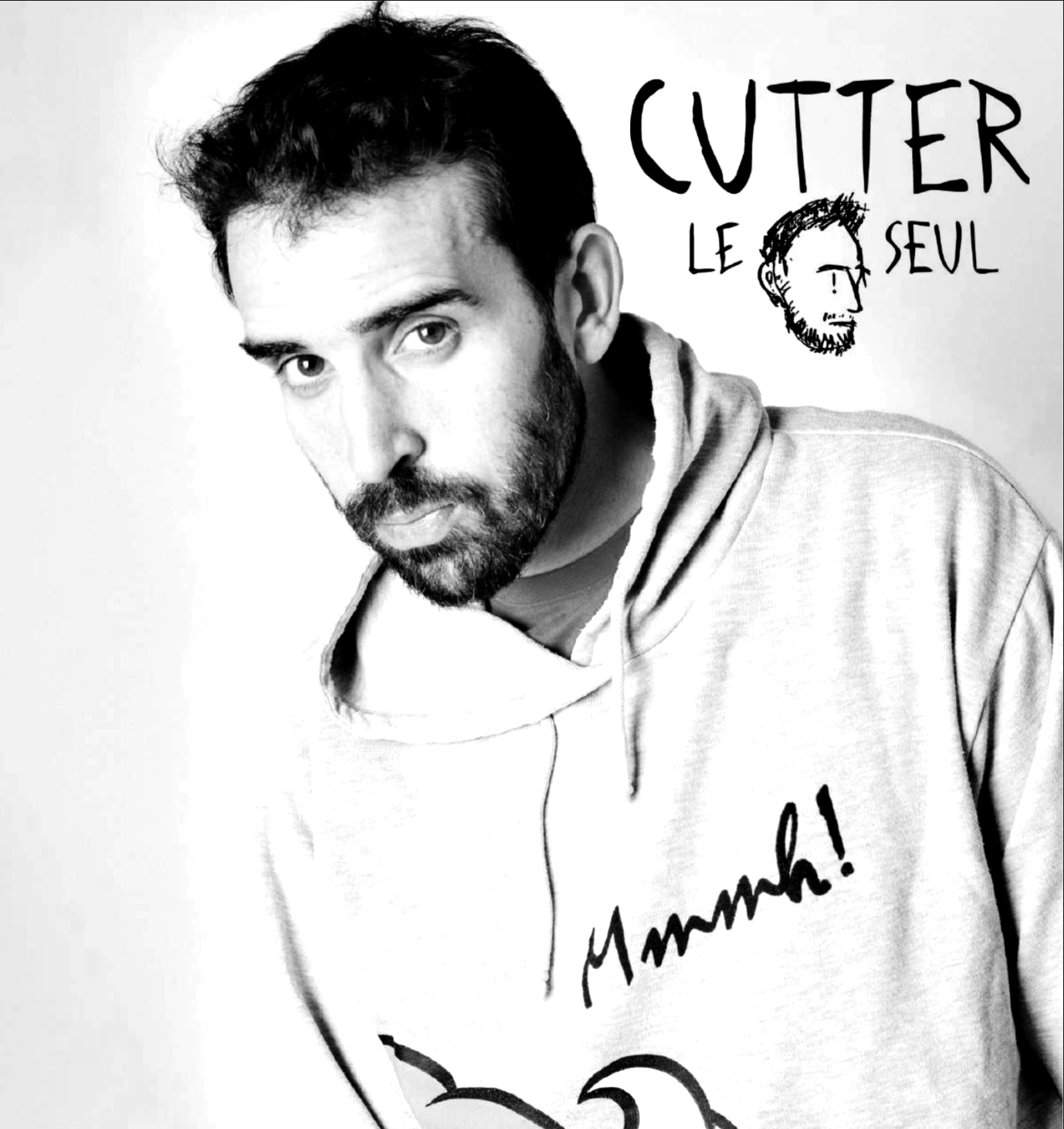 Cutter Le Seul -portrait NB